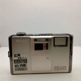 3449 【動作確認済】Nikon COOLPIX S1000 pj シルバー コンパクトデジタルカメラ
