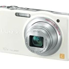 【中古】(非常に良い)パナソニック デジタルカメラ ルミックスSZ7 光学10倍ホワイト DMC-SZ7-W