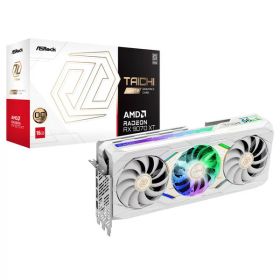 ASRock RX9070XT TCW 16GO ホワイト Radeon RX 9070XT Taichi White 16G OC [グラフィックボード] 【KK9N0D18P】 xp10n
