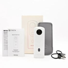 ＜美品＞ RICOH THETA SC2 WHITE ホワイト｜360度全天球カメラ｜動作良好｜外観非常に綺麗｜レンズ面良好｜光学良好｜安心して使える高コンディション