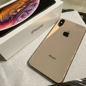iPhone Xs 64GB ゴールド 本体 SIMフリー 箱付き
