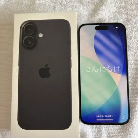 iPhone 16 128GB ブラック SIMフリー