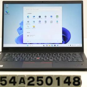 Lenovo ThinkPad X1 Carbon 7th Gen Core i5 10210U 1.6GHz/8GB/256GB(SSD)/14W/FHD(1920x1080)/Win11 【54A250148】