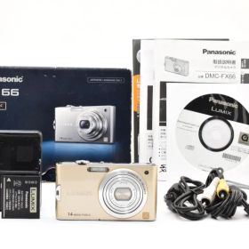 パナソニック Panasonic LUMIX DMC-FX66 リュクスゴールド