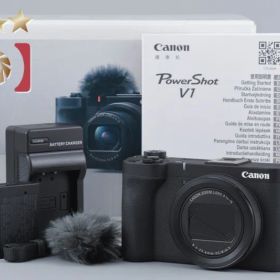 【中古】Canon キヤノン PowerShot V1 コンパクトデジタルカメラ 元箱付き