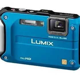 【中古】(非常に良い)パナソニック デジタルカメラ LUMIX FT3 スプラッシュブルー DMC-FT3-A