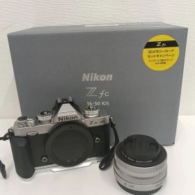 【中古品】 Nikon ニコン Zfc 16-50 VR レンズキット シルバー ミラーレス一眼 元箱付き カメラ 現状品