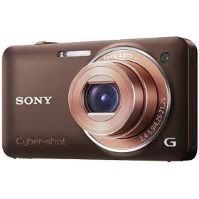 【中古】「非常に良い（無料延長保証）」SONY デジタルカメラ Cyber-Shot(サイバーショット) WX5 (1220万画素CMOS/光学x5) ブラウン DSC-WX5/T