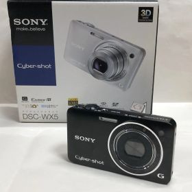 ◇SONY ソニー デジタルスチルカメラ Cyber-shot DSC-WX5 ブラック デジカメ