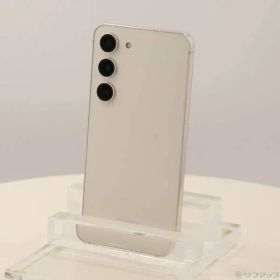 ソフマップ 〔中古品〕 Galaxy S23 256GB クリーム SCG19 au SIMフリー【198】