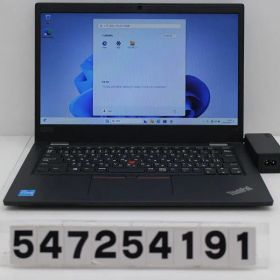 Lenovo ThinkPad L13 Gen2 Core i3 1115G4 3GHz/8GB/256GB(SSD)/13.3W/FWXGA(1366x768)/Win11 【547254191】