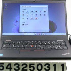 Lenovo ThinkPad L13 Gen2 Core i3 1115G4 3GHz/8GB/128GB(SSD)/13.3W/FWXGA(1366x768)/Win11 【543250311】