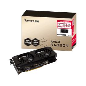 玄人志向 Radeon RX7600 搭載 グラフィックボード GDDR6 8GB 搭載モデル RD-RX7600-E8GB/V2