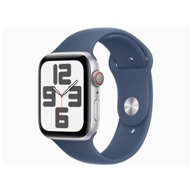 【安心！当社1ヶ月保証付き】【整備済品】Apple Watch SE 第2世代 GPS+Cellular 44mm MXGP3J/A シルバー/デニム S/M