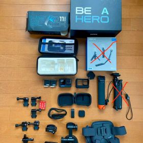 １週間限定値下げ GoPro HERO11 BLUCK 本体とアクセサリー