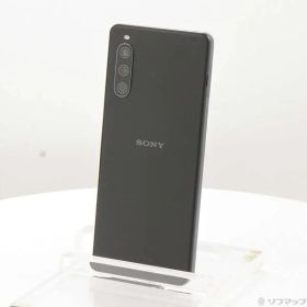 ソフマップ 〔中古品〕 Xperia 10 IV 128GB ブラック SOG07 au SIMフリー【377】