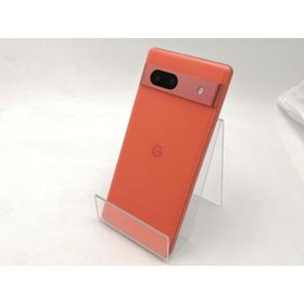 【中古】Google docomo 【SIMフリー】 Pixel 7a コーラル 8GB 128GB G82U8【ECセンター】保証期間１ヶ月【ランクB】