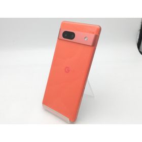 【中古】Google 国内版 【SIMフリー】 Pixel 7a コーラル 8GB 128GB G82U8【鹿児島中町】保証期間１ヶ月【ランクB】