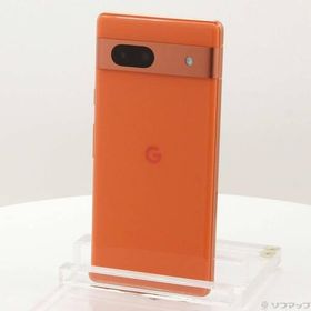 〔中古〕GOOGLE(グーグル) Google Pixel 7a 128GB コーラル GA04438-JP SIMフリー〔305-ud〕
