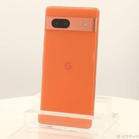 〔中古〕GOOGLE(グーグル) Google Pixel 7a 128GB コーラル GA04438-JP SIMフリー〔371-ud〕