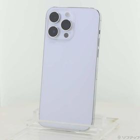 〔中古〕Apple(アップル) iPhone14 Pro Max 256GB シルバー MQ9C3J／A SIMフリー〔198-ud〕