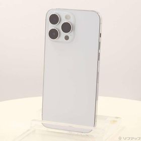 〔中古〕Apple(アップル) iPhone14 Pro Max 256GB シルバー MQ9C3J／A SIMフリー〔348-ud〕