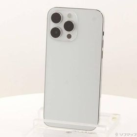 〔中古〕Apple(アップル) iPhone14 Pro Max 256GB シルバー MQ9C3J／A SIMフリー〔198-ud〕