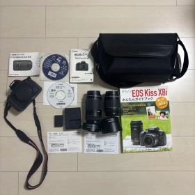 Canon EOS Kiss X8i 本体とレンズ2本セット 他