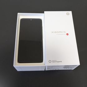 シャオミ(Xiaomi)のXiaomi 15 512GB ブラック(スマートフォン本体)