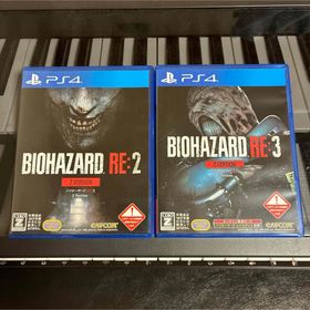 プレイステーション4(PlayStation4)のPS4 バイオハザードRE:2 RE:3 Z VER 2本セット(家庭用ゲームソフト)