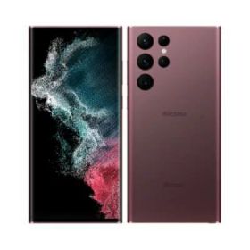 【ネットワーク利用制限−】Galaxy S22 Ultra 5G SC-52C バーガンディ【docomo版 SIMフリー】 SAMSUNG 当社3ヶ月間保証 中古 イオシス
