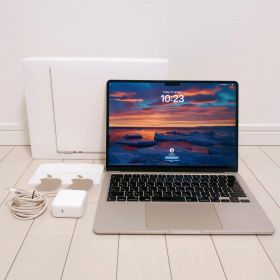 美品MacBook Air M2 8GB 13.6インチ 256GBスターライト