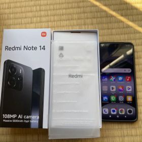 Redmi Note 14 本体 108MP AIカメラ8+256GB
