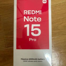 新品未開封 REDMI Note 15 Pro Blue 8GB/256GB