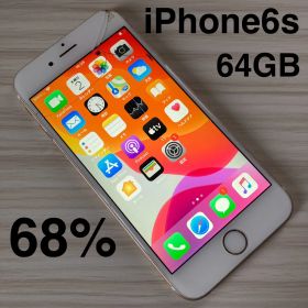 iPhone6s 64GB GOLD バッテリー68% Softbank