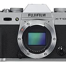 【中古】（非常に良い）FUJIFILM ミラーレス一眼 X-T10 ボディ シルバー X-T10-S