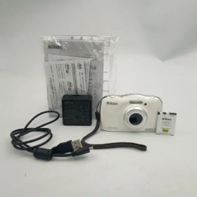 Nikon COOLPIX S33 White コンパクトデジタルカメラ /