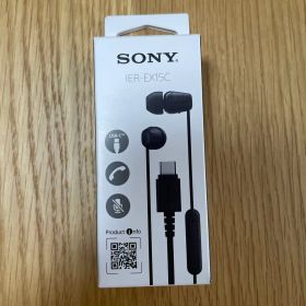 [未開封•未使用]SONYステレオヘッドホン IER-EX15C BZ ブラック