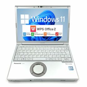【Windows11】【進化したレッツノート】【USB type-C PD対応】パナソニック Panasonic Let's note SV7 第8世代 Core i5 8350U/1.70GHz 8GB 新品SSD2TB M.2 スーパーマルチ 64bit WPSOffice 12.1インチ カメラ 無線LAN ノートパソコン モバイルノート PC Notebook 【中古】(ノートPC)