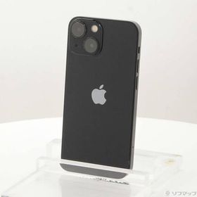 〔中古〕Apple(アップル) iPhone13 mini 128GB ミッドナイト MLJC3J／A SIMフリー〔305-ud〕