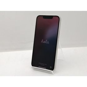 【中古】Apple 国内版 【SIMフリー】 iPhone 13 mini 128GB スターライト MLJE3J/A【新宿2】保証期間１ヶ月【ランクC】