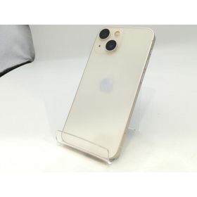 【中古】Apple 国内版 【SIMフリー】 iPhone 13 mini 128GB スターライト MLJE3J/A【浜松駅前】保証期間１ヶ月【ランクC】