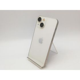 【中古】Apple SoftBank 【SIMフリー】 iPhone 13 mini 128GB スターライト MLJE3J/A【鹿児島中町】保証期間１ヶ月【ランクC】