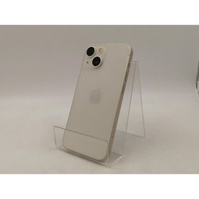 【中古】Apple 国内版 【SIMフリー】 iPhone 13 mini 128GB スターライト MLJE3J/A【千葉】保証期間１ヶ月【ランクC】