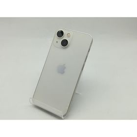 【中古】Apple 国内版 【SIMフリー】 iPhone 13 mini 128GB スターライト MLJE3J/A【広島】保証期間１ヶ月【ランクC】
