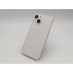 【中古】Apple 国内版 【SIMフリー】 iPhone 13 mini 128GB スターライト MLJE3J/A【町田】保証期間１週間【ランクC】