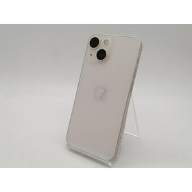【中古】【赤ロム保証あり】Apple au 【SIMフリー】 iPhone 13 mini 128GB スターライト MLJE3J/A【札幌南2条】保証期間１週間【ランクC】