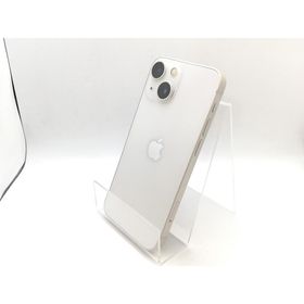 【中古】Apple 国内版 【SIMフリー】 iPhone 13 mini 128GB スターライト MLJE3J/A【熊本】保証期間１ヶ月【ランクB】