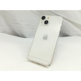 【中古】Apple 国内版 【SIMフリー】 iPhone 13 mini 128GB スターライト MLJE3J/A【札幌】保証期間１ヶ月【ランクB】