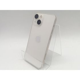 【中古】Apple au 【SIMフリー】 iPhone 13 mini 128GB スターライト MLJE3J/A【熊本】保証期間１ヶ月【ランクB】
